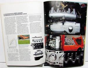 1975 BMW Foreign Dealer French Text Sales Brochure 316 318 320 320i Models