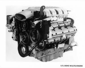 1995 Chevrolet Corvette LT5 Engine Press Photo 0456