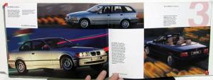 1997 BMW Foreign Dealer German Text Sales Brochure Full Line Z3 316 520 M3