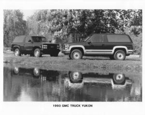 1993 GMC Yukon Truck Press Photo 0294