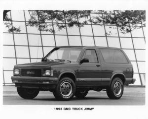 1993 GMC Jimmy Truck Press Photo 0298