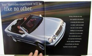 2001 Mercedes-Benz Dealer Sales Brochure Full Line C SLK CLK E S SL CL M Class