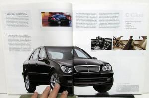 2003 Mercedes-Benz Dealer Sales Brochure Full Line C SLK CLK E S SL CL M G Class