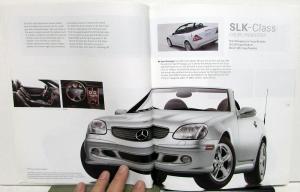 2003 Mercedes-Benz Dealer Sales Brochure Full Line C SLK CLK E S SL CL M G Class