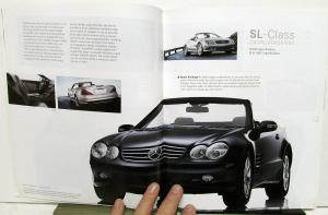 2003 Mercedes-Benz Dealer Sales Brochure Full Line C SLK CLK E S SL CL M G Class