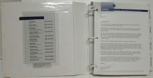 1997 Cadillac Media Information Press Kit - Cartera Seville Eldorado DeVille