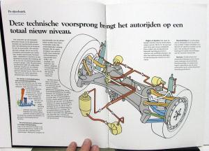 1987 Mercedes-Benz Foreign Dealer Dutch Text Sales Brochure 190 E 2.3-16
