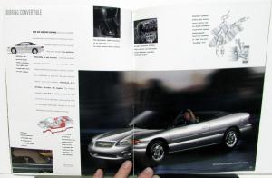 2000 Chrysler Dealer Full Line Sales Brochure PT Cruiser 300 LHS Sebring Minivan