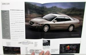 2000 Chrysler Dealer Full Line Sales Brochure PT Cruiser 300 LHS Sebring Minivan