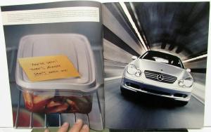 2002 Mercedes-Benz Dealer Full Line Sales Brochure SLK CLK C E SL M Class