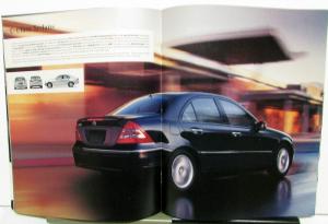 2002 Mercedes-Benz Dealer Full Line Sales Brochure SLK CLK C E SL M Class