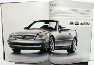 2002 Mercedes-Benz Dealer Full Line Sales Brochure SLK CLK C E SL M Class