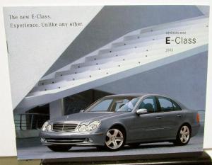 2003 Mercedes-Benz Dealer E Class Sales Brochure As Seen In Men In Black II