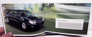 2003 Mercedes-Benz Dealer E Class Sales Brochure As Seen In Men In Black II