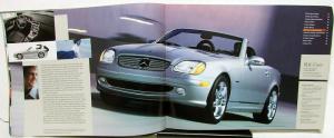 2004 Mercedes-Benz Dealer Full Line Sales Brochure C E S SLK CLK SL CL M G Class