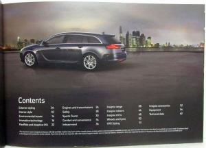 2009 Vauxhall Insignia Sales Brochure - Edition 2 - UK Market