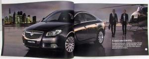 2009 Vauxhall Insignia Sales Brochure - Edition 2 - UK Market
