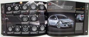2009 Vauxhall Insignia Sales Brochure - Edition 2 - UK Market