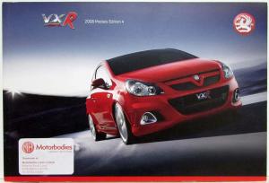 2008 Vauxhall VXR Sales Brochure - Edition 4 - UK Market - Corsa Astra Vectra