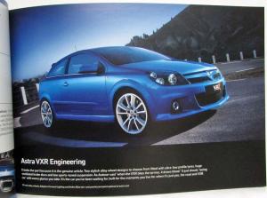2007 Vauxhall VXR Sales Brochure - Edition 2 - UK Market - Corsa Astra Vectra