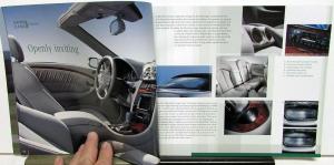 2004 Mercedes-Benz CLK Class Dealer Prestige Sales Brochure CLK320 500 55 AMG