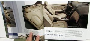 2004 Mercedes-Benz CLK Class Dealer Prestige Sales Brochure CLK320 500 55 AMG