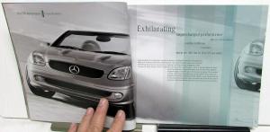 2004 Mercedes-Benz SLK Class Dealer Prestige Sales Brochure SLK230 320 32 AMG