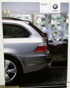 2006 BMW Dealer 5 Series Sports Wagon Prestige Sales Brochure 530xi Large