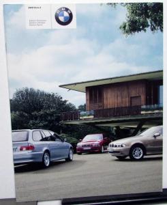 2004 BMW Foreign Dealer French Text Series 5 Models Features Options Specs