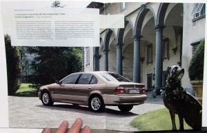 2004 BMW Foreign Dealer French Text Series 5 Models Features Options Specs