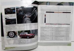 2004 BMW Foreign Dealer French Text Series 5 Models Features Options Specs