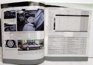 2004 BMW Foreign Dealer French Text Series 5 Models Features Options Specs