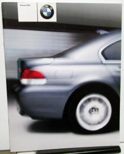 2003 BMW Foreign Dealer French Text Brochure Full Line 316 318 520 735 X5 M3