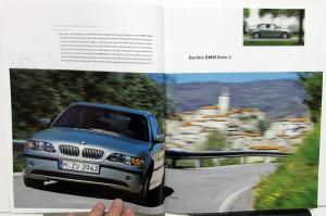 2003 BMW Foreign Dealer French Text Brochure Full Line 316 318 520 735 X5 M3