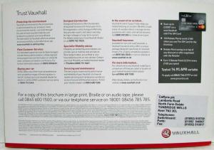 2007 Vauxhall Astra TwinTop Sales Folder - UK Market