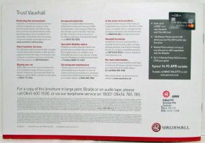 2007 Vauxhall Tigra Sales Brochure - Edition 2 - UK Market