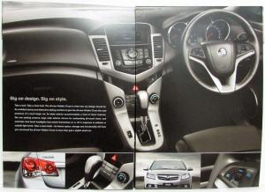 2009 Holden Cruze Sales Brochure - Australian Market