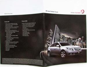 2009 Holden Cruze Sales Brochure - Australian Market