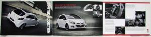 2008-2009 Vauxhall Corsa VXR Sales Folder - Arctic Edition - UK Market