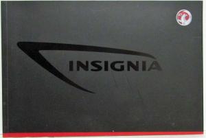 2008-2009 Vauxhall Insignia Sales Brochure - UK Market