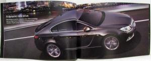 2008-2009 Vauxhall Insignia Sales Brochure - UK Market