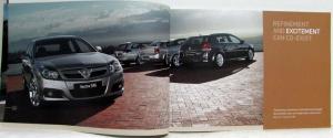 2007 Vauxhall Vectra and Signum Sales Brochure - Edition 2 - UK Market