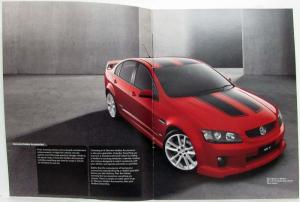 2009 Holden Commodore Berlina & Calais Accessories Sales Brochure Australian Mkt