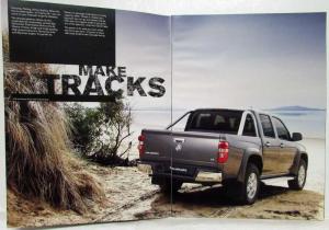 2008-2009 Holden Colorado Pickup Sales Brochure - Australian Market