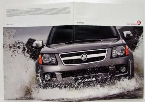 2008-2009 Holden Colorado Pickup Sales Brochure - Australian Market