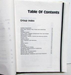 1986 Ford Lincoln Mercury Car Service Shop Manual Town Car Crown Vic Grand Marq