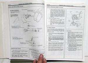 1986 Ford Lincoln Mercury Car Service Shop Manual Town Car Crown Vic Grand Marq