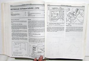 1986 Ford Lincoln Mercury Car Service Shop Manual Town Car Crown Vic Grand Marq