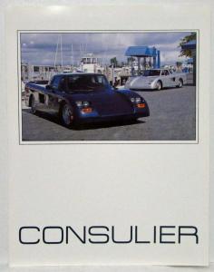 1988 Consulier GTP Sales Brochure