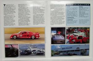 1988 Consulier GTP Sales Brochure